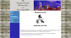 Desktop Screenshot of nashvillecatclub.com